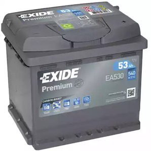 Стартерная аккумуляторная батарея EXIDE EA530